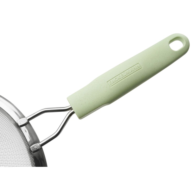 Fackelmann Sieve Ecolution Set, Eco-Friendly Kitchen Utensils with Ergonomic Handle,