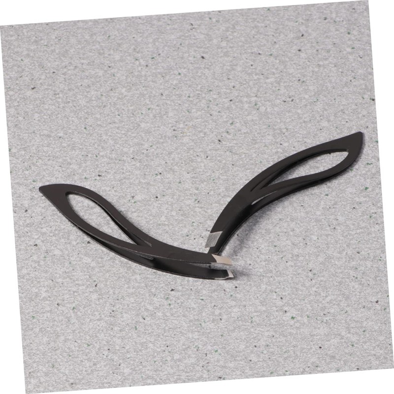 Angoily 2pcs Stainless Steel Eyebrow Tweezers Removal Tool for Men