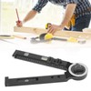 Woodworking Protractor Tool with Spirit Level Gauge Angle Finder Protractor