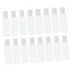 LALAFINA Care Tool 25pcs Mini Liquid Bottles Storage Screw Caps