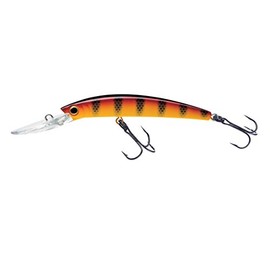 Yo-Zuri Crystal Minnow Walleye (F) 110mm 4-3/8" Hot Perch Floating Deep Diver Lure