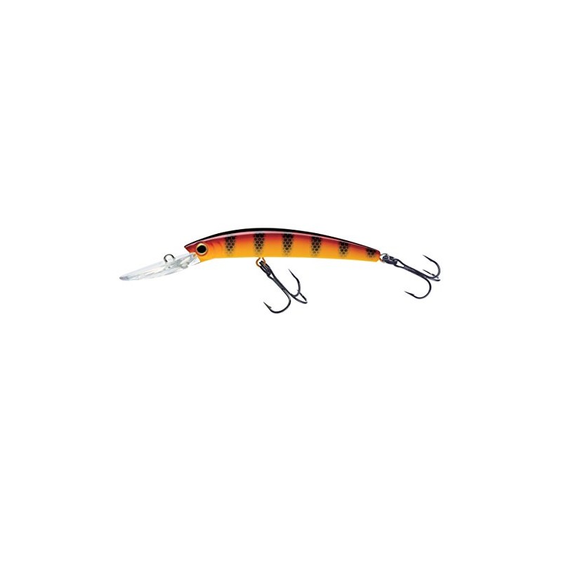 Yo-Zuri Crystal Minnow Walleye (F) 110mm 4-3/8" Hot Perch Floating