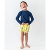 RUGGEDBUTTS UPF50+ - Bañador con protección solar para niños, Jawsome,
