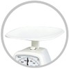 Tanita 1437-NWH Cooking Scale, Kitchen Scale, Cooking, Analog, 4.4 lbs