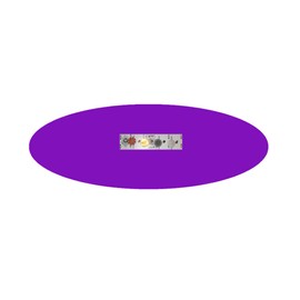 Felt Poker Table Cover Upgrade - Premium Velvet Poker Table Top for 36, 48. Or 60 Inch Round Tables - Ideal Patio Tablecloth Cover - in Red, Blue, Black, Green (Purple, 60 inch Round)