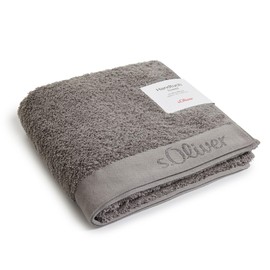 s.Oliver Hand Towel 50 x 100 cm 100% Cotton 600 g/m² Soft & Absorbent Towels Grey