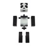 EnderToys Panda Action Figure Toy, 4 Inch Custom Series Figurines
