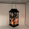 allgala LED Flame Effect Lantern Lamp-Butterfly and Dragfly Scene
