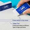 Mr. Pen Pencil Erasers, White, Large, Pack of 10