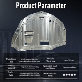 EDIETH 74112-TLA-A01 74112TLAA01 Engine Splash Guard Shield Compatible with Honda CRV EX EX-L 2017 2018 2019 2020 Replace 74112-TLA-A01 74112TLAA01 Engine Under Car Cover Board