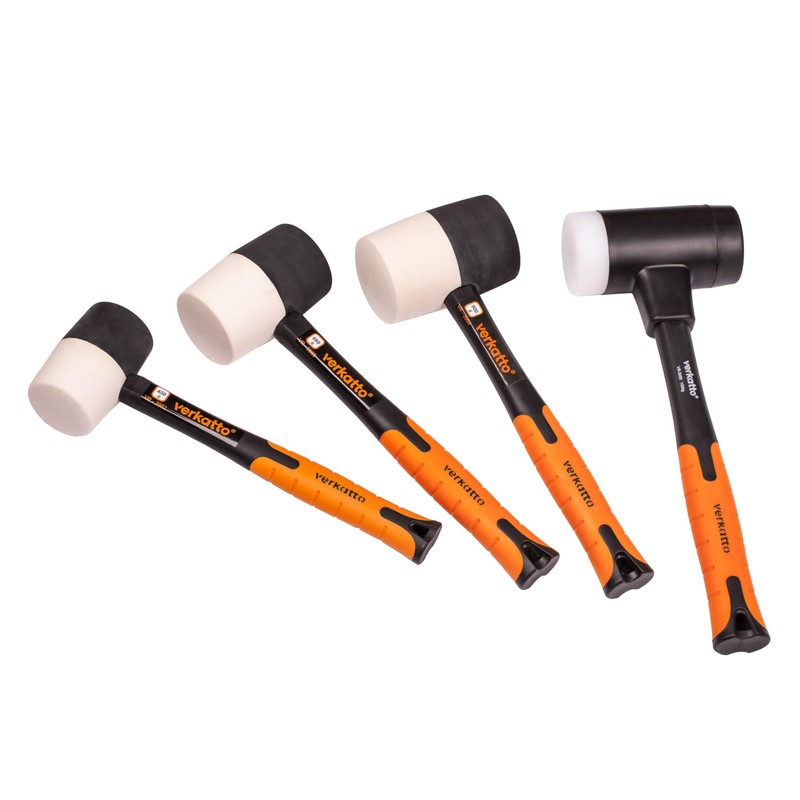 MIVOS Rubber Hammer 450 g (16 oz) - Diameter 55