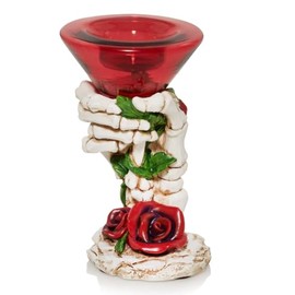 Yankee Candle Phantasmagoria Martini Tealight Holder, Red