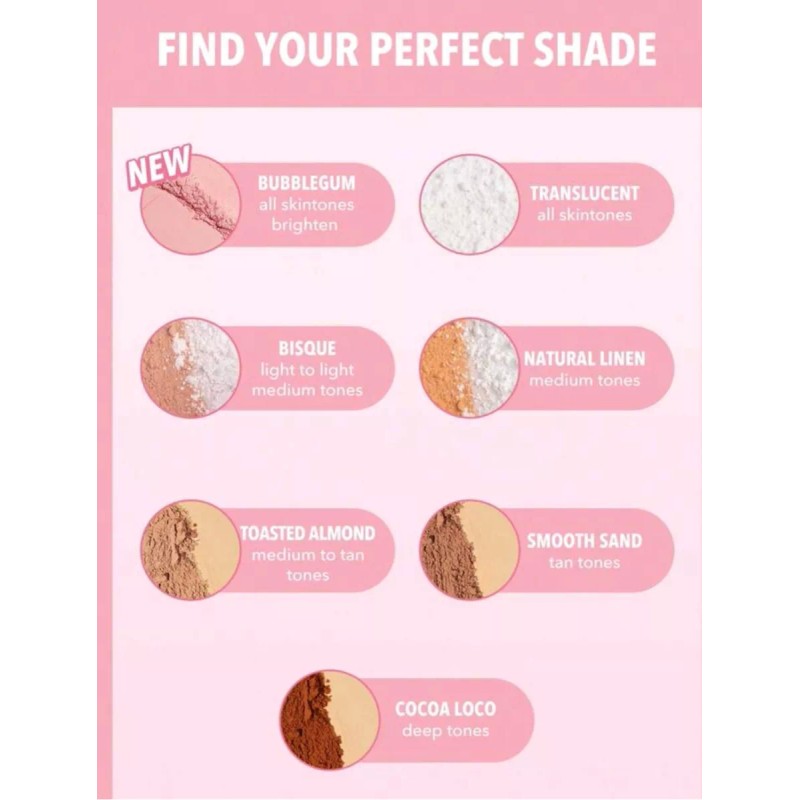 Sheglam Polvo Traslucido 2 En 1 Sellador De Maquillaje Kenia