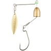 FUJIWARA Spin Bomb Lure 0.2 oz (7 g), Gold.
