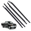 maXpeedingrods Door Belt Window Molding Weatherstrip Trim Seal Belt Rear