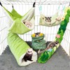 Hamiledyi Ferret Hammock 5 Pack Sugar Glider Climbing Ropes Toys