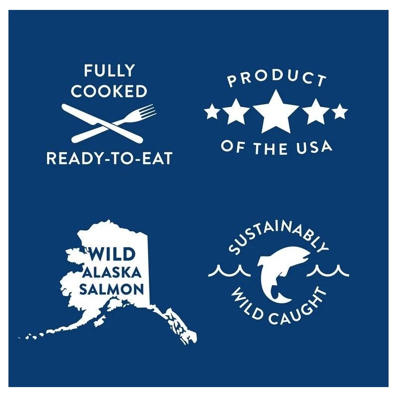 Rubinstein's Fancy Wild Alaska Pink Salmon 14.75 oz., 4 pk.