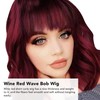 Peluca Roja, Pelucas Para Mujer, Pelucas Onduladas Cortas, Rizada Corta