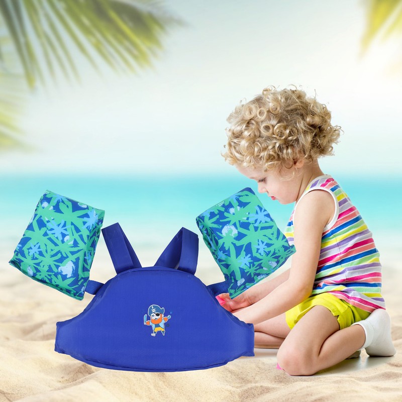Cartoon Kids Pool Floats Swim Vest Life Jacket for Child