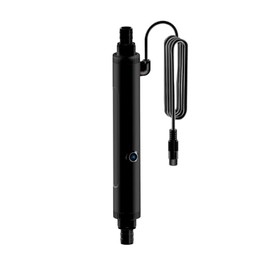 Devopet Aquarium U-V Light, Al-gae Clean Light for Fish Tank, Green Water Clean Light with Timer, Amphibian Aquarium U-V Lamp for in-Line and in-Tank Use, for 20-40 Gallons Fish Tanks(6W)