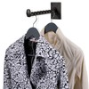Rustic State Clout Cast Iron Clothes Hanger Folding Coat Rack