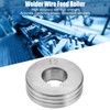10Pcs Welder Wire Feed Roller 1.0‑1.2mm Groove Feeding Guide Wheel