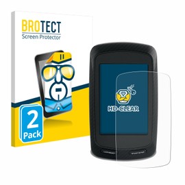 BROTECT Screen Protector for Garmin Edge 800 Ultra Clear Pack of 2