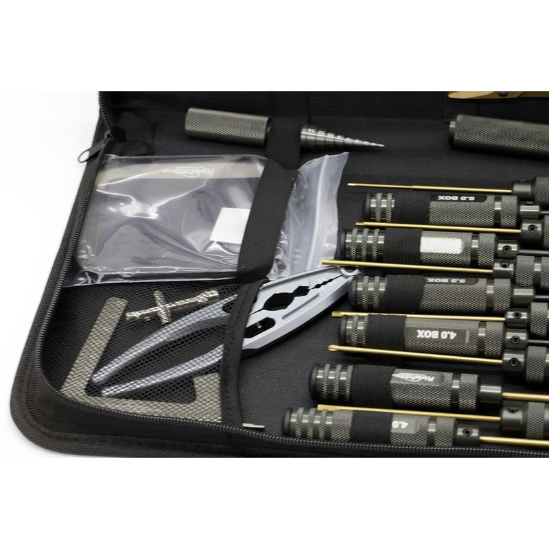 Powerhobby RC Tool Set Screwdriver Pliers Wrench, Body Reamer Stand