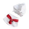 Wakects Pet Chef Hat, Pet Cooking Costume, Adjustable Size, Breathable,