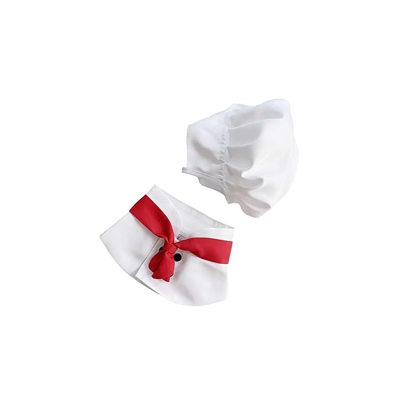 Wakects Pet Chef Hat, Pet Cooking Costume, Adjustable Size, Breathable,