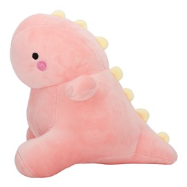 Cute Dinosaur Plush Toy Safe Soft Stuffed Animal Plush Toy Doll for Kids Girls Boys Birthday Gifts Pink 35cm / 13.8in