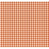 Martina Home Petit Vichy Orange 140 Round Tablecloth Teflon Confectioned