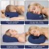 AOOSA Face Down Pillow for Massage, Massage Headrest for Bed,