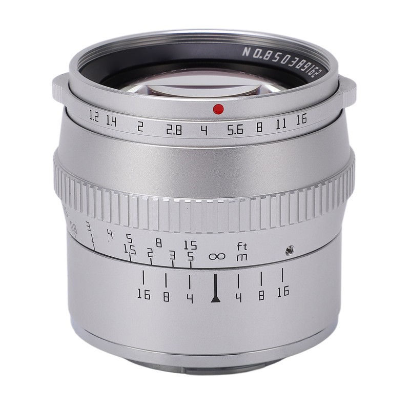 TTArtisan 50mm F1.2 APS C Manual Focus Lens Large Aperture