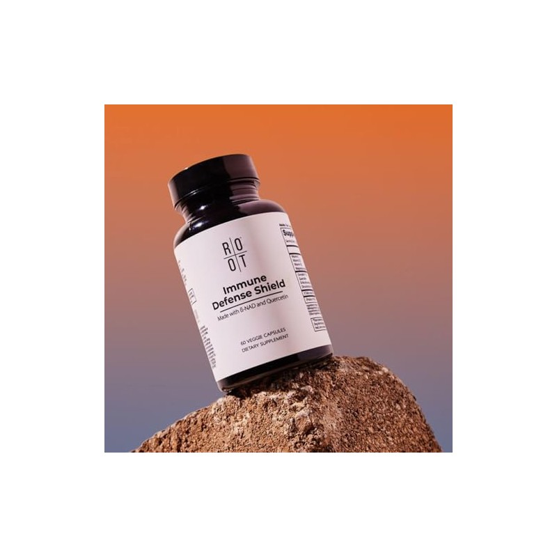 Root Wellness Immune Defense Shield Vitamins, Minerals & Quercetin 60