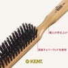 GB KENT LS17 Luxury Pig Hair Hair Brush, Medium Boa