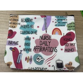 JFEHBFL Nurse Bag,Cosmetic Pouch,Nurse Gifts for Women,Portable Nurse Pencil Pouch, Practical Toiletry Bags Gifts for Nurses