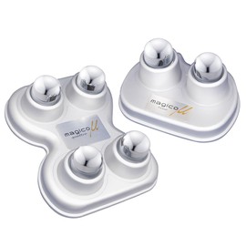 Nakayama-style 【Supervised by Orthopedic Surgeons】Nakayama-style Quick Recovery Magico μ 2・4 Ball Set Silver Made in Japan Neck Shoulder Back Waist Full Body Muscle Care Acupressure Foot Reflexology
