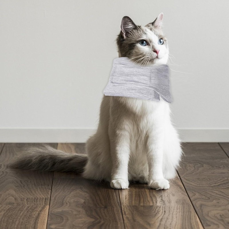Cat Neck Brace, Breathable & Adjustable Cone Collar After Surgery