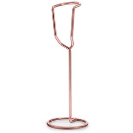 Zulay Kitchen Ultra Frother Stand for Milk Frothers - Heavy Duty, Premium Rust Resistant Milk Frother Holder for Multiple Types of Handheld Frothers (Rose Gold)