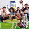 Simgoing 4 Set Soccer Football Centerpieces Table Decor Soccer Football