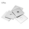 sourcing map Square Washer, 5pcs M12x50x50x3mm 304 Stainless Steel Square