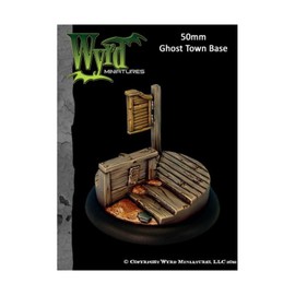 Wyrd Miniatures 50mm Ghost Town Bases Model Kit