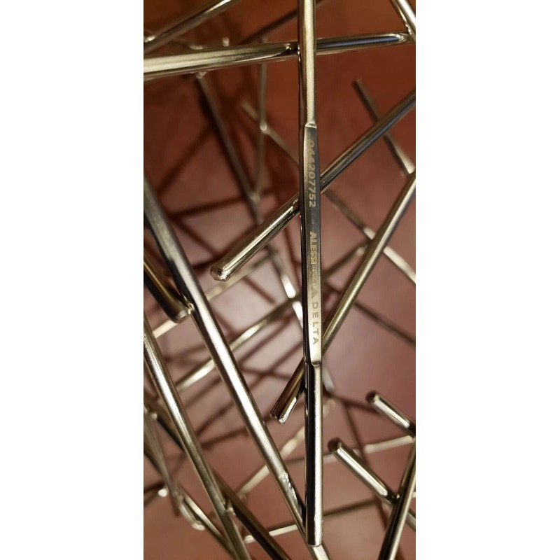 ALESSI for Delta Airlines Water Caddy Stainless Steel wire basket