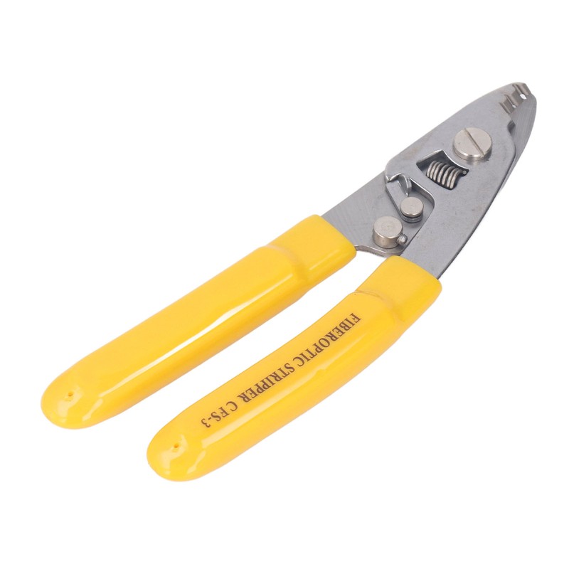 Fiber Optic Stripper Stainless Steel 3 Port Hole Cable Wire