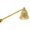 Needzo Brass Candle Snuffer with Wooden Handle, Catholic Church Supplies,