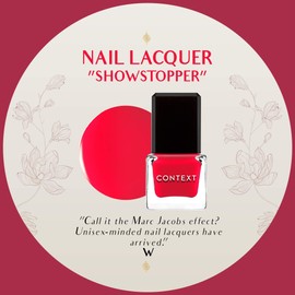 CONTEXT SKIN Non Toxic Nail Polish - Nail Art and Polish Nail Lacquer, Nail Polish for Women, Teens, Kids (0.30 oz) (Show Stopper)