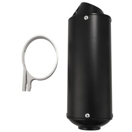 28Mm Motorcycle Exhaust Muffler Pipe Kit Exhaust Racing Pipe for 50Cc 110Cc 125Cc Dirt Pit Bike ATV for Black