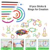 Zilynhom Trunk Toys for Children Aged 3+ Creative Building Stick