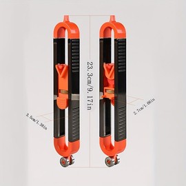 Precision Woodworking Scribing Tool, Adjustable Profile Gauge with Lock, Durable Design Scribing Tool for DIY and Professional Crafting, Measuring
